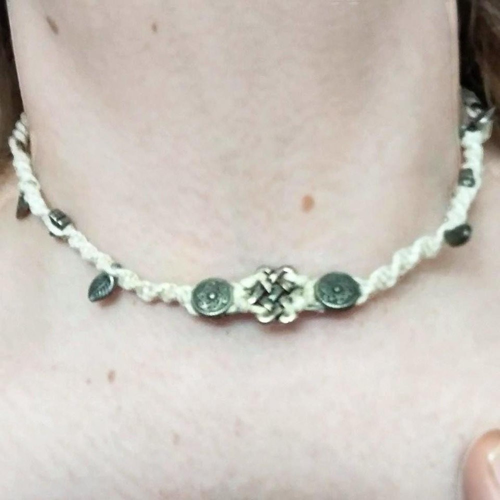 choker necklace‎ pretty beach festival rave outdoors casual everyday simple
